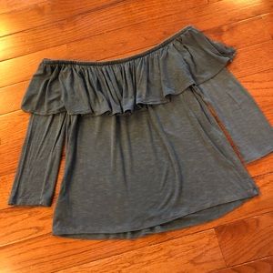 off the shoulder blouse